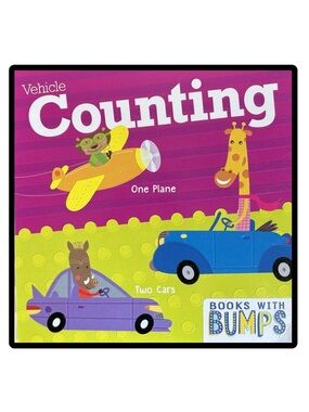BUNDLE & SAVE🎉 Counting Vehicle Books with Bumps Board Book